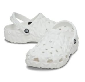Classic Geometric Clog Whi M6W8