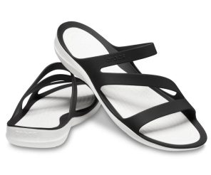 Swiftwater Sandal W Blk/Whi W9