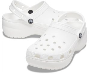 Classic Platform Clog W Whi W7