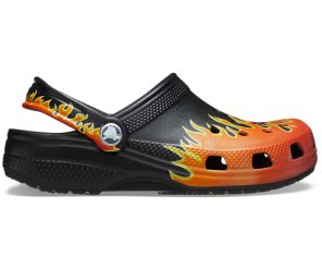 Classic Flames Clog K Blk/Mlti C13