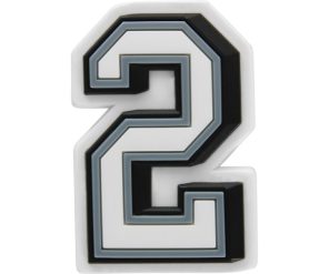 Jibbitz B&W Number 2