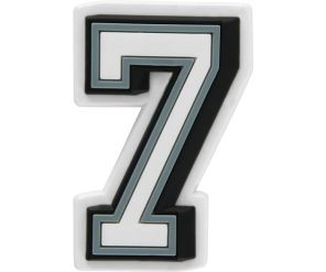 Jibbitz B&W Number 7